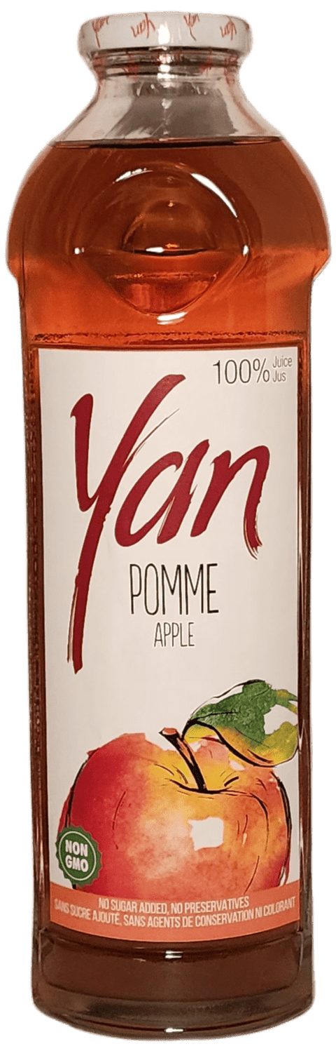 Yan Apple Juice (Free Of Sugar) 930Ml