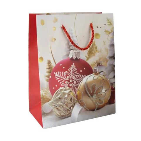 Christmas Paper Bag, 18*10*23 Cm, assorted