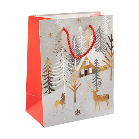 Christmas Paper Bag, 18*10*23 Cm, assorted