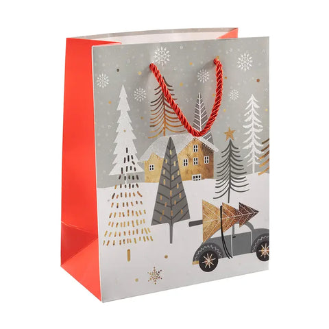 Christmas Paper Bag, 18*10*23 Cm, assorted