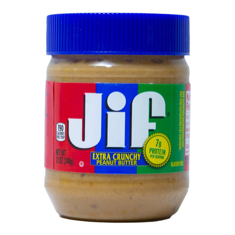 Jif Crunchy Peanut Butter 340g
