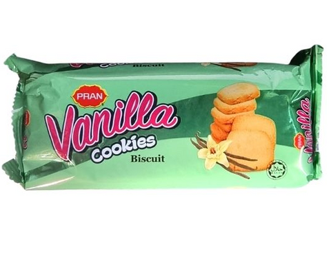 Pran Biscuit Cookies Bake Vanilla 165g