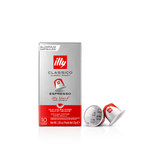 Illy Espresso Classico Roast Coffee 10 Capsules