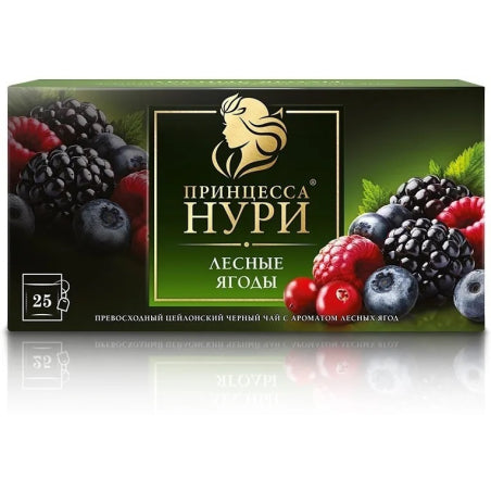 Black Tea Princess Nuri Wild Berries 25*1,5G