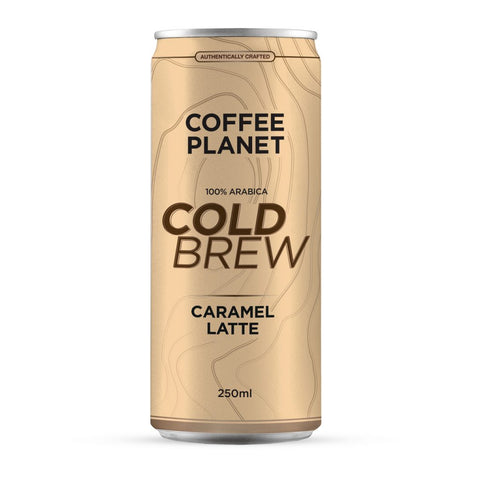 Coffee Planet Cold Brew - Caramel Latte, 250 ml