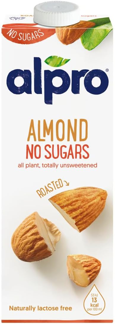 Alpro Almond Unsweetened Drink 1L