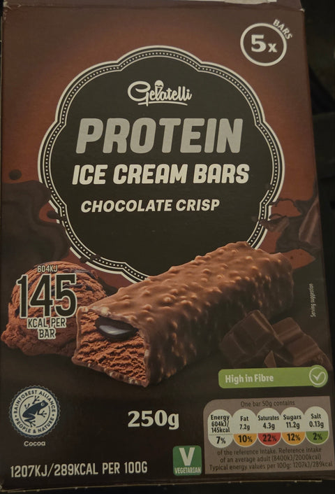 Glazed Bar Protein Ice Cream 50G