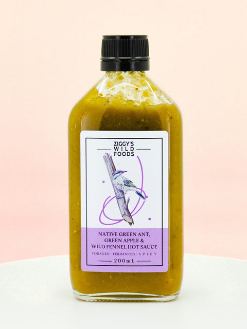 Native Green Ant Green Apple & Wild Fennel Hot Sauce 200ml
