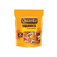Chocolate candies Quanta square 344g