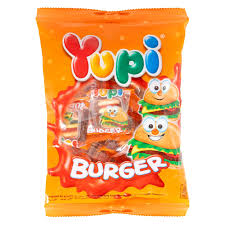 Chew. Mini burger candy, 105 g