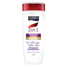 Reborn 2in1 Shampoo Damag Keratin&Hibi 400ML