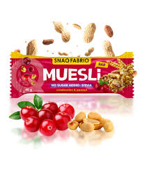 Snaq Fabriq Cranberry Muesli Bar 40G
