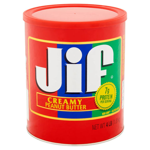 Jif Creamy Peanut Butter Can 1.81 Kg