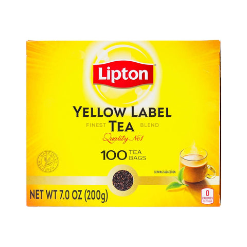 Lipton Yellow Label Tea Bag 100 bags