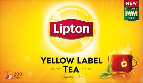 Lipton Yellow Label Tea Bag 200 bags