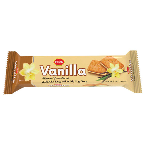 Pran Cream Biscuit Vanilla 90G
