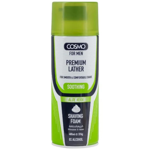 Shaving Foam Cosmo Aloe Vera 400Ml