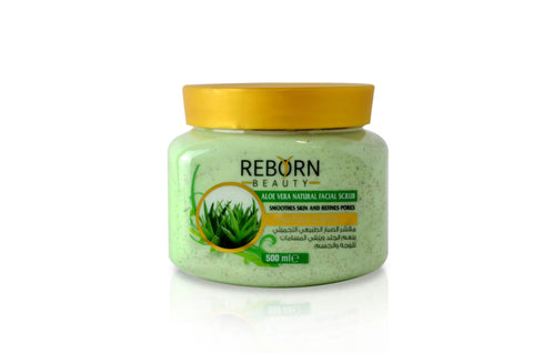 Reborn Facial Scrub Aloevera 500ML