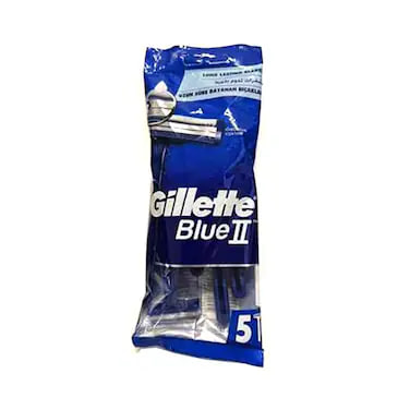 Gillette II Disp Razor Pouch 5Pcs