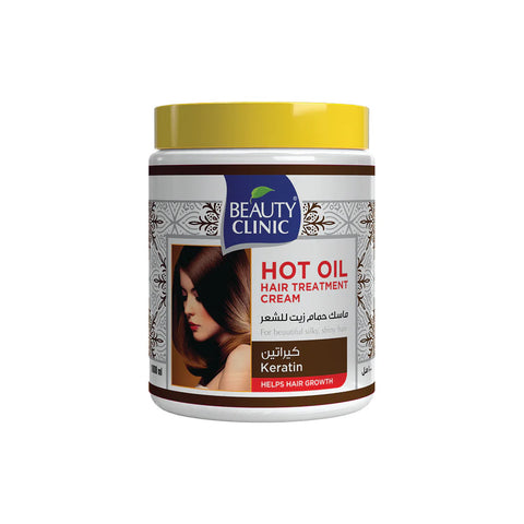 Beauty Clinic Hot Hair Oil Keratin 1000ML