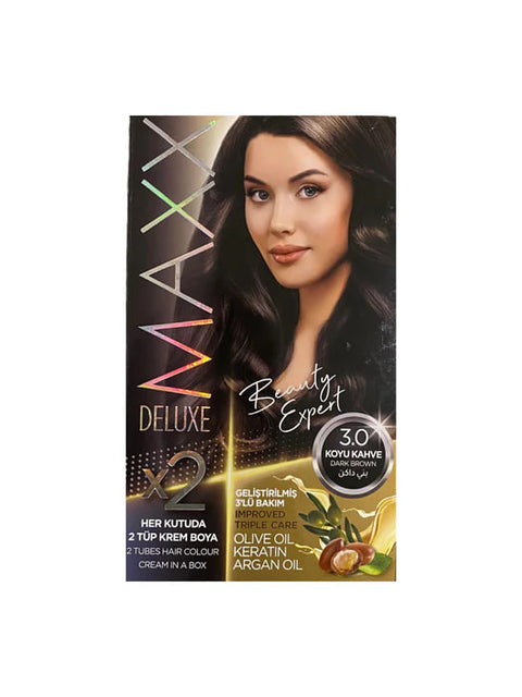 Maxx Hair Color 3.0 DARK BROWN