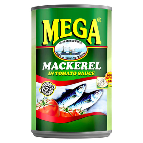 MEGA MACKEREL IN TOMATO SAUCE [16x(3x155G)] 3PK SPLOFFR