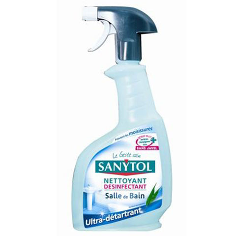 Sanytol Bathrooms Limescale Disinfectant Cleaner Spray 500 ml