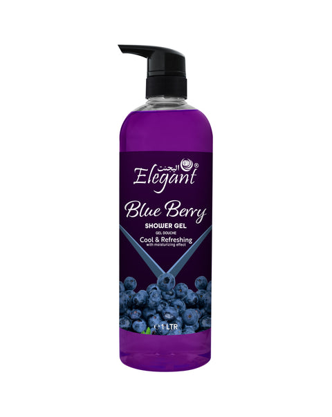 Shower Gel Elegant Blue Berry 1L