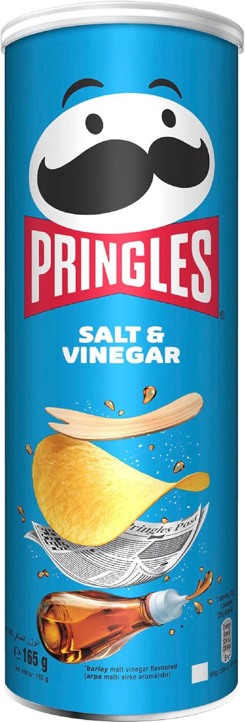 Pringles Salt & Vinegar 165g