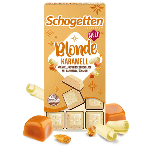 Schogetten Blonde Caramel White Caramel Chocolate 100G