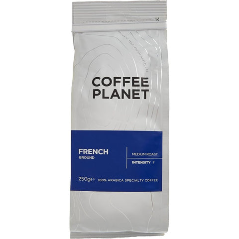 Coffee Planet French Roast Whole Coffee Beans 250g