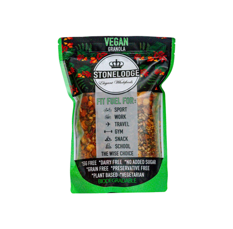 Vegan Granola (Sugar Free/Grain Free) 1kg, Stonelodge